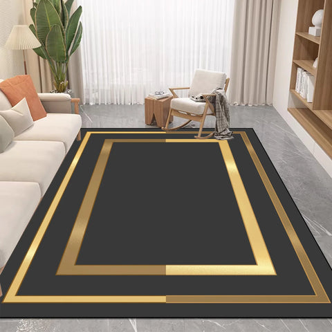 Navak-Teppich, nordischer Luxus-Teppich im Wohnzimmer, leicht zu reinigen, saugfähig, weiche Matte, rutschfeste Lounge-Dekor-Teppiche, große Zimmer-Fußmatten