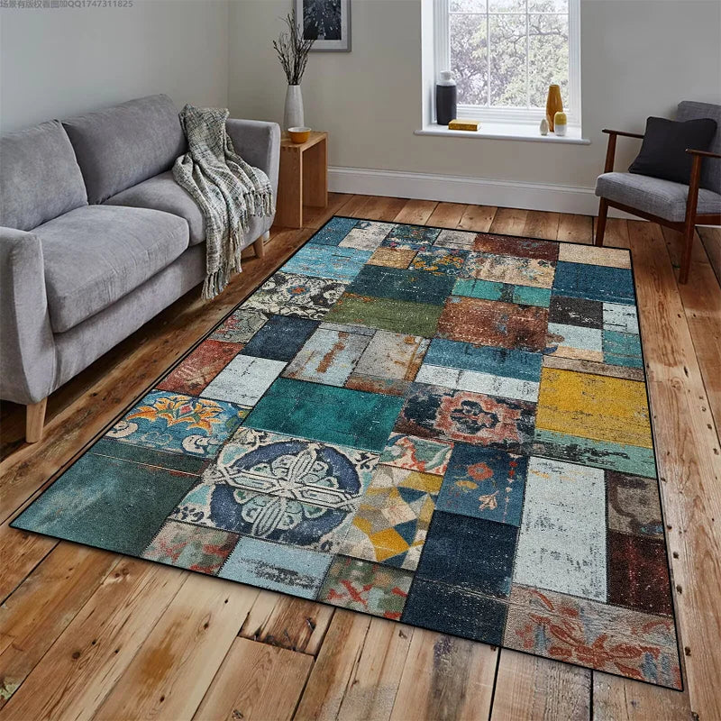 Navak Carpet Geometric Carpet Living Room 200x300 Bedroom Carpet Large Area Rugs for Home Decoration Abstract Non-slip Sofa Custom Floor Mats