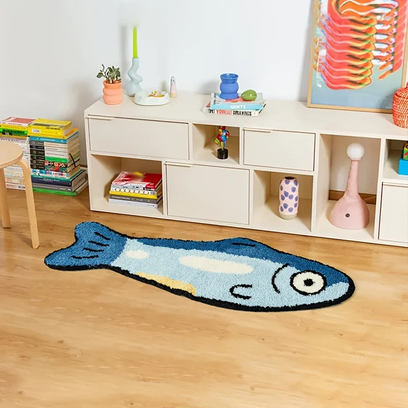 Navak Carpet Exclusive Picks40x120cm Salty Home Decor Rugs Cute Shaped Bedroom Bedside Rugs Living Room Coffee Table Floor Mats Rugs Non-Slip Rugs
