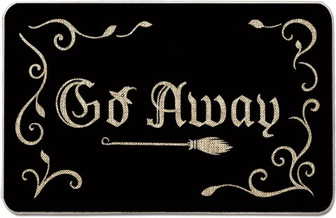 Navak Carpet Halloween Go Away Entrance Doormat Decor Carpet for Living Room Kitchen Hallway Balcony Long Rugs Bathroom Non-slip Foot Pad