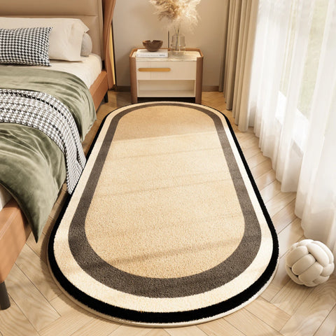 Navak Carpet Exclusive Picks Rug For Bedroom Flannel Bedroom Modern Simple Multicolor Bedside Carpet Anti-Fouling Anti-Skid Bay Window Cushion