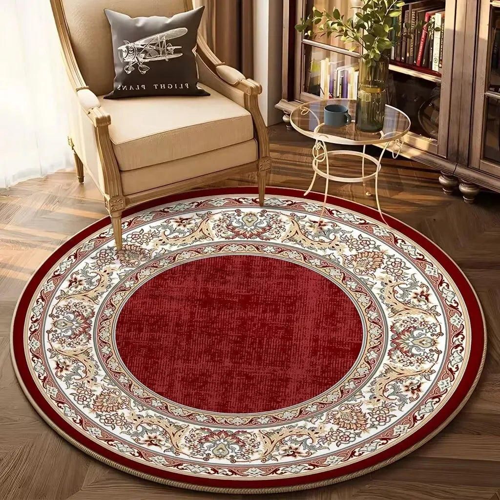 Navak Teppich Bohemian Runde Wohnzimmer Dekor Sofa Tisch Home Teppich Weiche Stuhl Matte Schlafzimmer