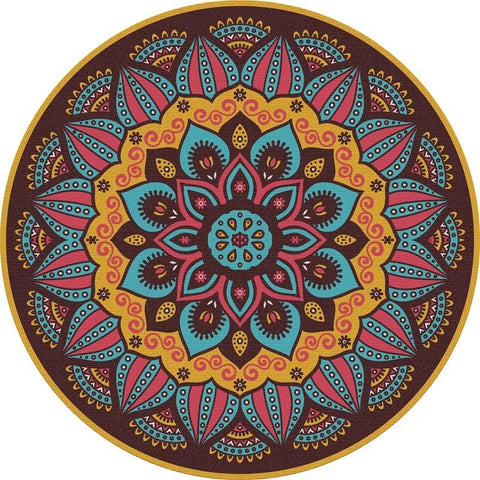 Navak Carpet Ethnic Retro Persian Bohemian Carpet Washroom Floor Mat Living Room Carpet Rug for Bed Room Living Room Decoration