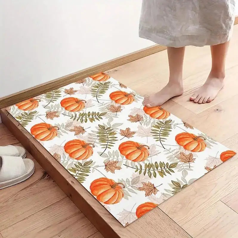 Navak Teppich Herbst Thanksgiving Kürbis Ahornblatt Eingang Fußmatte Dekor Küche Korridor Balkon Teppiche Schlafzimmer Neben Fußmatte Bad Fußmatte