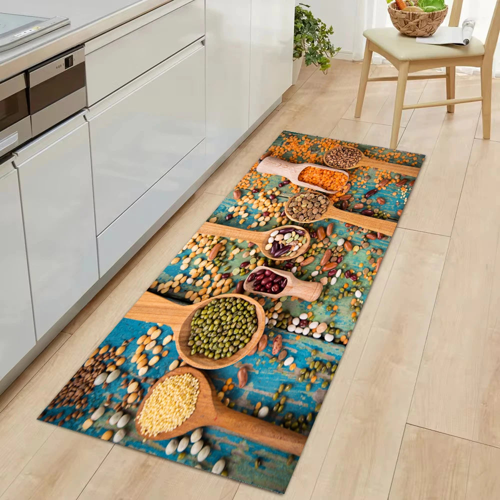 Navak Teppich, moderne Küchenmatte, Hauseingangs-Fußmatte, Flur, Schlafzimmer, Wohnzimmer, Dekoration, Bodenteppich, Balkon, Badezimmer, rutschfest, langer Teppich