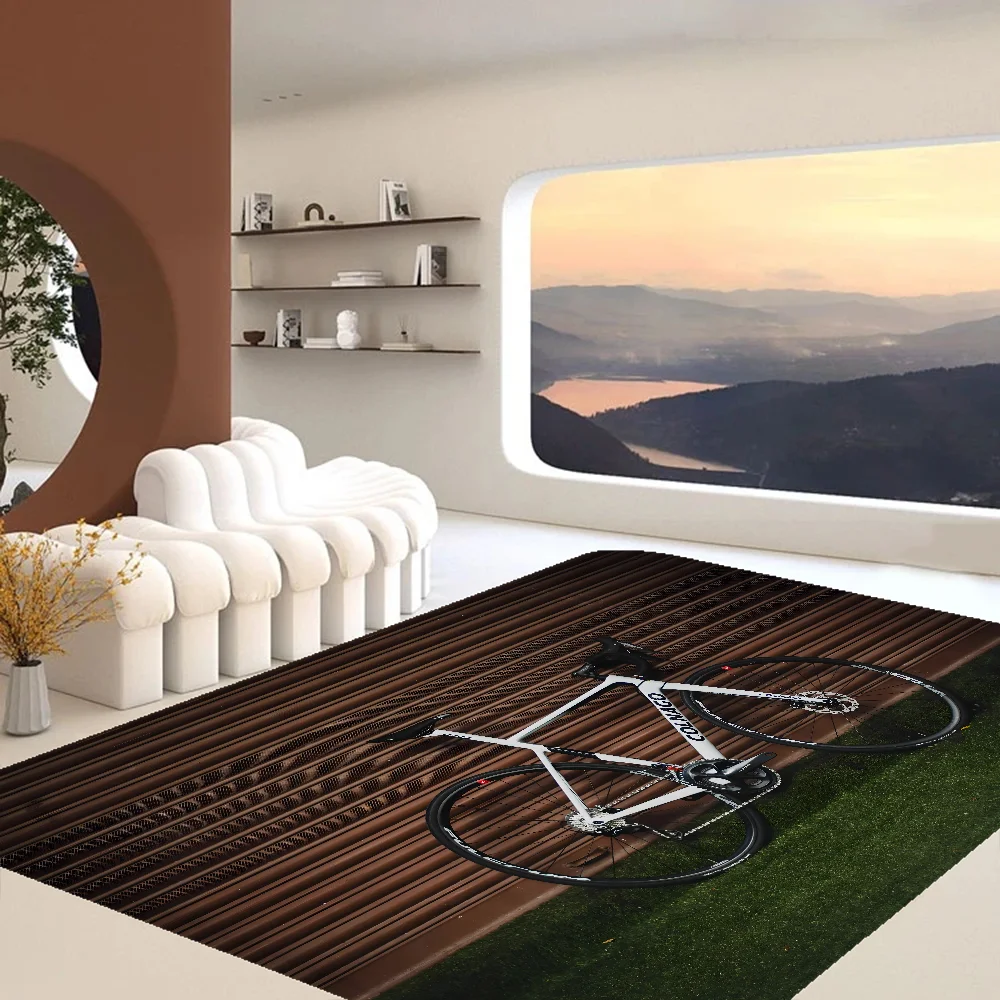 Navak Teppich Fahrrad C-Colnagos Bodenmatte Retro Multiple Choice Wohnzimmer Küchenteppich Rutschfest Moderne Wohnkultur