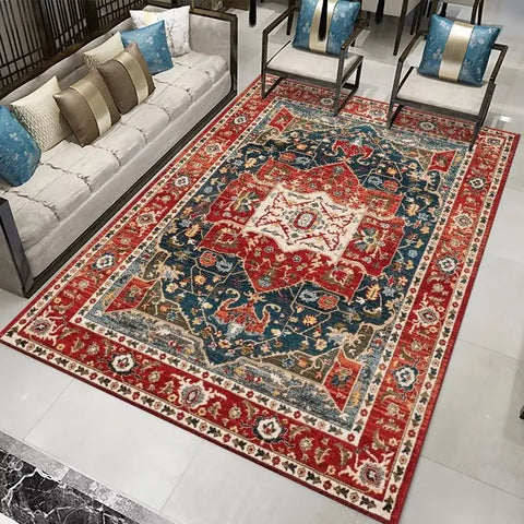 Navak Carpet Exclusive Picks 1PC Vintage Perserteppich B&amp;B Hotel voller Teppichboden Amerikanischer Bohemian Marokkanischer Wohnzimmerteppich