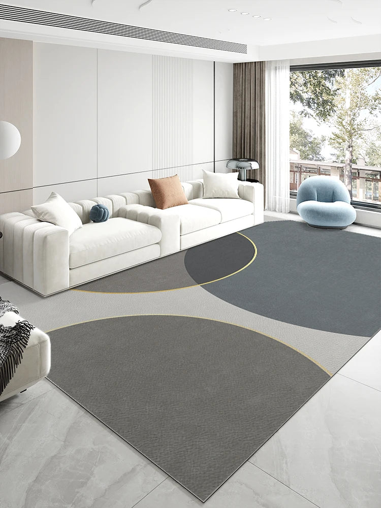 Navak Carpet Modern Geometric Floor Rug – Extra Long Living Room Bedroom Runner, Under Sofa Coffee Table Carpet