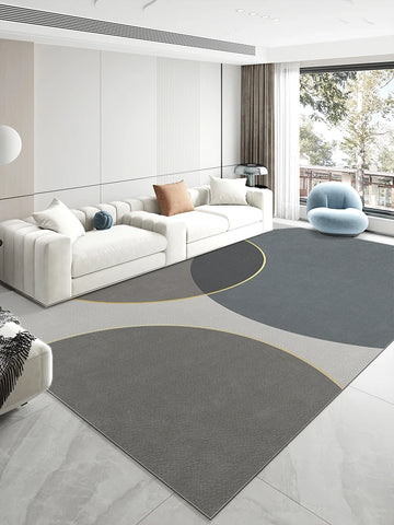 Navak Carpet Modern Geometric Floor Rug – Extra Long Living Room Bedroom Runner, Under Sofa Coffee Table Carpet