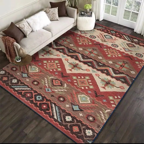 Navak Carpet Bohemian Persian Style Carpets for Living Room Morocco Bedroom Decor Carpet Large Area Rugs Lounge Rug Home Non-slip Floor Mat