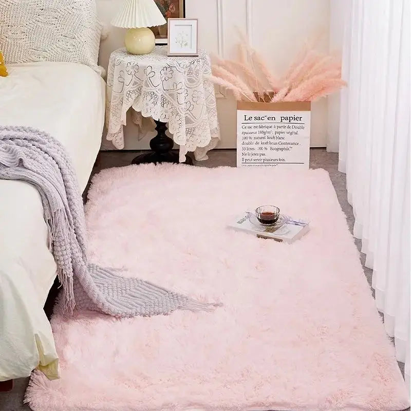 Navak Carpet Exclusive Picks Seidenwollteppiche Luxuriöser grüner Teppich Schlafzimmer voller nordischer Ins Wohnzimmer Couchtisch Nachttisch Mädchenzimmer