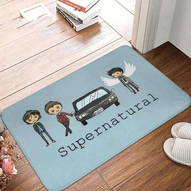 Navak Teppich Supernatural Boden Tür Bad Küche Matte Anti-Rutsch Outdoor TV Wincherter Bros Fußmatte Garten Eingang Teppich Teppich Footpad