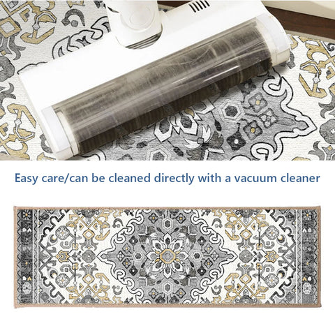 Navak Carpet 15-teiliges Teppich-Treppenstufen-Set, wiederverwendbar, rutschfest, für Treppen, Teppiche im Bohemian-Stil, rutschfeste Treppenstufen für den Innenbereich, für Holzstufen
