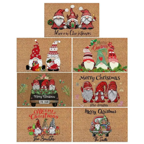 Navak Carpet Exclusive Picks Christmas Welcome Gnome Doormat Indoor Outdoor Entrance Carpet Home Decor Hallway Kitchen Living Room Floor Mat