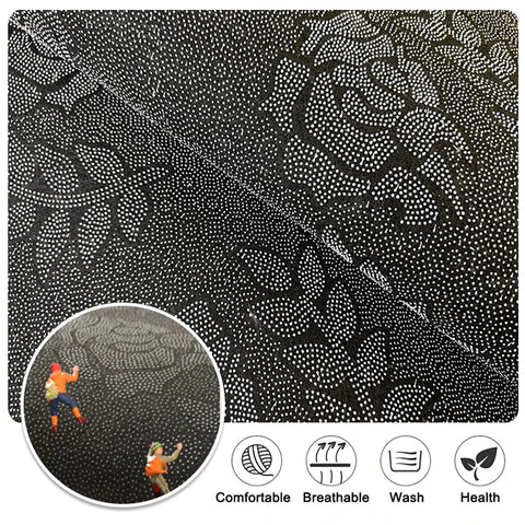 Navak Carpet Anti-Rutsch-Küchenbodenmatte, Wasserabsorbierender Teppich, Teppich mit modischem Muster, Multifunktionale Türmatte, Badezimmerbodenmatte