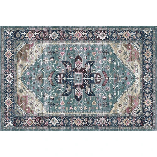 Navak-Teppich, Retro-Teppiche im ethnischen Stil für Wohnzimmer, Persien, Schlafzimmer, Dekoration, rutschfest, waschbar, Veranda-Bodenmatte, Esszimmer-Lounge-Teppich