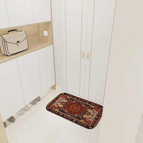 Navak Teppich Türkei Persisch Böhmische Zimmer Matten Anti-Rutsch Absorbieren Wasser Lange Streifen Kissen Schlafzimmer Matte Willkommen Fußmatte