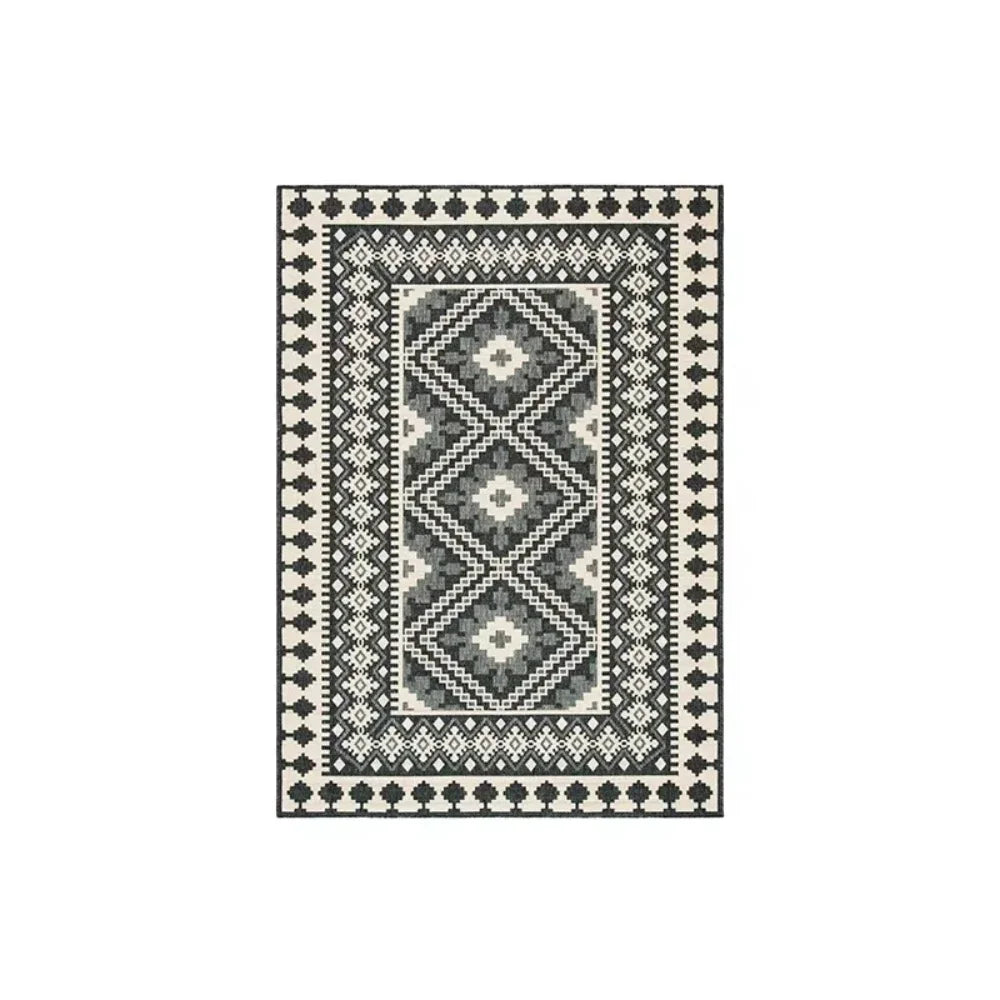 Navak Carpet Luxury Modern Moroccan Print Soft Carpet for Living Room Bedroom Decor Sofa Coffee Table Rugs Lounge Kitchen Nonslip Floor Mat