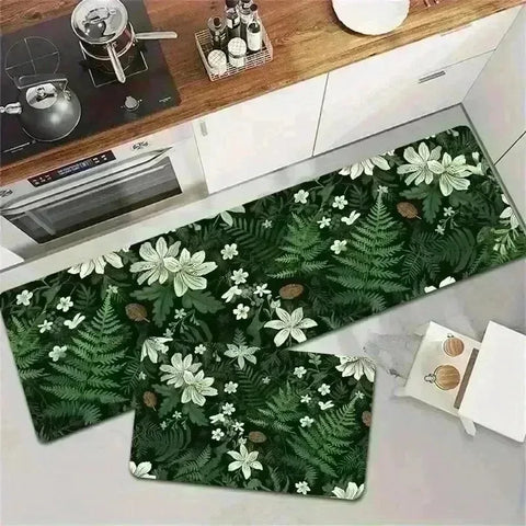 Navak Carpet 1PC Küchenteppich mit Charaktermuster, rutschfeste Fußmatten für Zuhause, Pop-Design, Badezimmerteppiche, Badematte, Teppich für Waschbecken, Wäschedekor