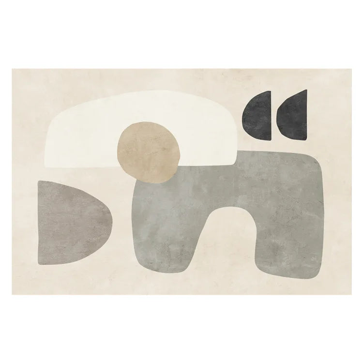 Navak-Teppich, japanische minimalistische Wohnzimmerdekoration, Plüschteppich, weiche Teppiche für Schlafzimmer, Lounge-Teppich, rutschfeste, flauschige Matte, großflächige Teppiche