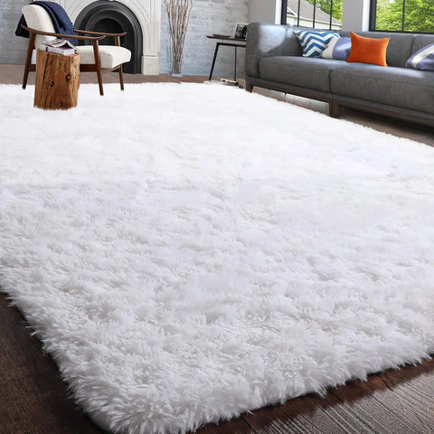 Navak Carpet Fluffy Rugs for Bedroom Fuzzy Area Rugs for Living Room Soft Kids Carpet Non Slip Rugs for Hardwood Floors Room Decor