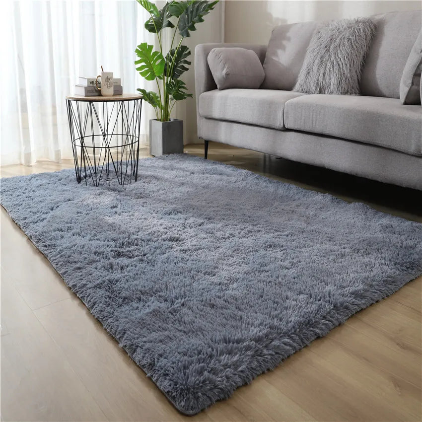 Navak Teppich, weicher, flauschiger Teppich, nordisch, modern, für Wohnzimmer, Sofas, Bodenmatte, 160 x 230 cm, Schlafzimmer, Nachttisch, Plüsch, großer Teppich, Kinderzimmer, Heimdekoration