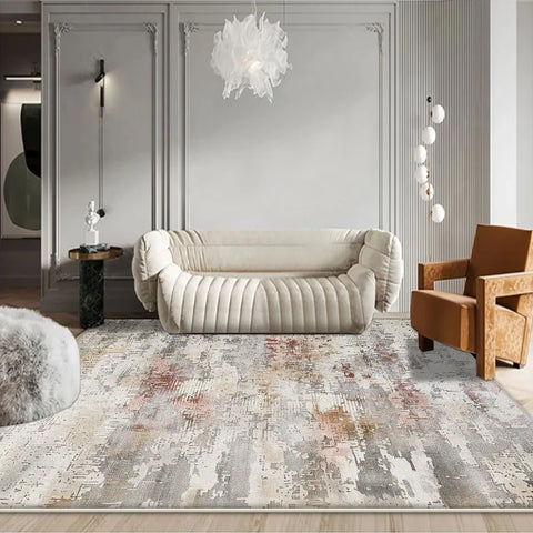 Navak Carpet Modern Abstract Carpets for Living Room Decoration Light Luxury Rug 200x400 Large Bedroom Lounge Rugs Coffee Table Non-slip Mat