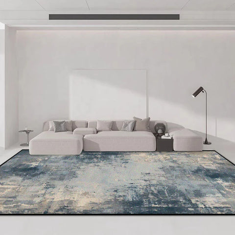 Navak Teppich, nordischer rutschfester Wohnzimmerteppich, Heimdekoration, abstrakter Teppich für Schlafzimmer, Dekoration, waschbare Teppiche, Garderobe, Balkon, Bodenmatte