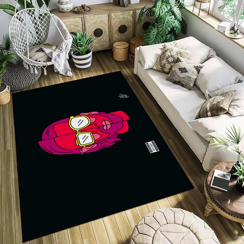 Navak Carpet Door Mat q-Qlf Anti-Slip Kitchen Bedroom Handmade p-PNL Tufted Rug Carpet singer Living Rapper Room Entrance Decoration