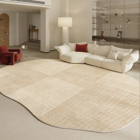 Navak Teppich, unregelmäßige Formen, Wohnzimmer-Dekoration, Teppich, moderner Stil, Teppiche für Schlafzimmer, Zuhause, dicker Plüschteppich, flauschig, weich, Lounge-Bodenmatte