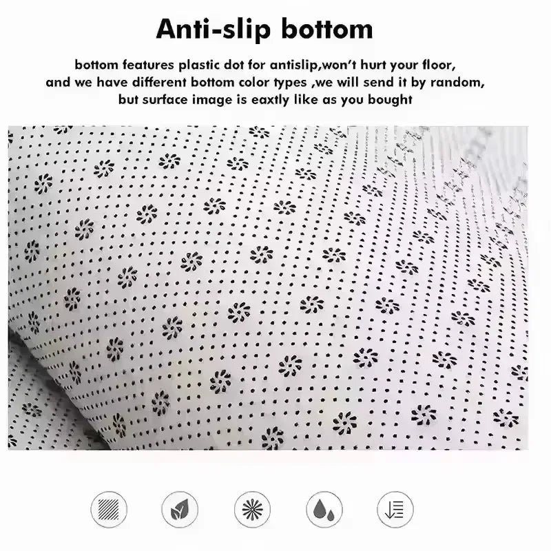 Navak Carpet Nordic Colour Green Gold White Marble Round Carpet Balcony Floor Mat Bathroom Living Room Home Yoga Coffee Mats Home Decor Rug