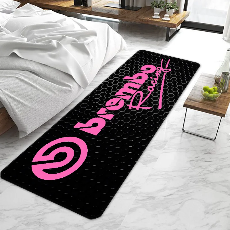 Navak Carpet B-Brembo Non-Slip Washable Doormat Entrance Floor Mat for Kitchen Living Room Hallway Bathroom Bath Home Decor Carpet