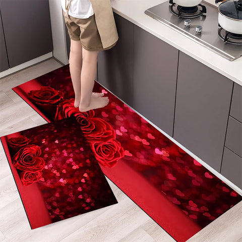 Navak Teppich Küchenmatte Teppich für Boden Hauseingang Fußmatte Schlafzimmer Wohnzimmer Dekor Nachttisch Teppich Flur Balkon Badezimmer Anti-Rutsch-Matte