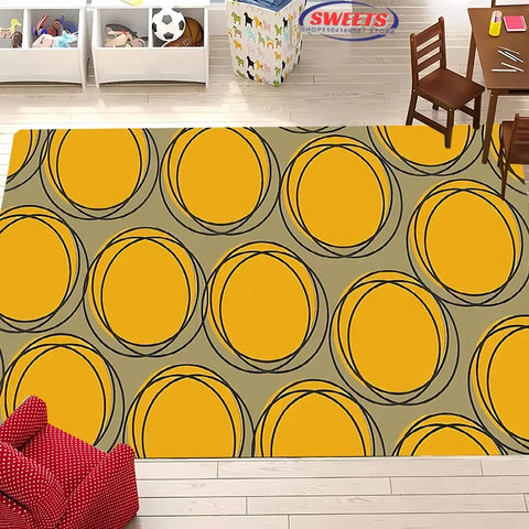 Navak Teppich, 3D-HD, nordischer Stil, minimalistisches geometrisches Muster, Teppich für Wohnzimmer, Schlafzimmer, rutschfester Teppich, Sofa, Fußmatte, Heimdekoration, langlebige Matte