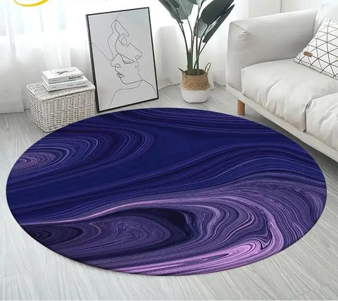 Navak Carpet Nordic Colour Green Gold White Marble Round Carpet Balcony Floor Mat Bathroom Living Room Home Yoga Coffee Mats Home Decor Rug