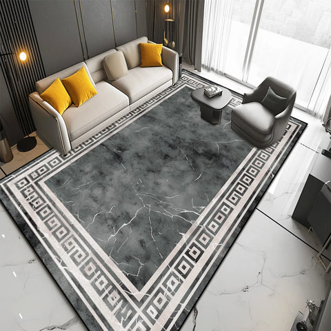 Navak Carpet New Nordic Style Carpets for Living Room Grey Purple Modern Room Decor Large Rug Home Non-slip Entrance Door Mat Bedroom Tapete