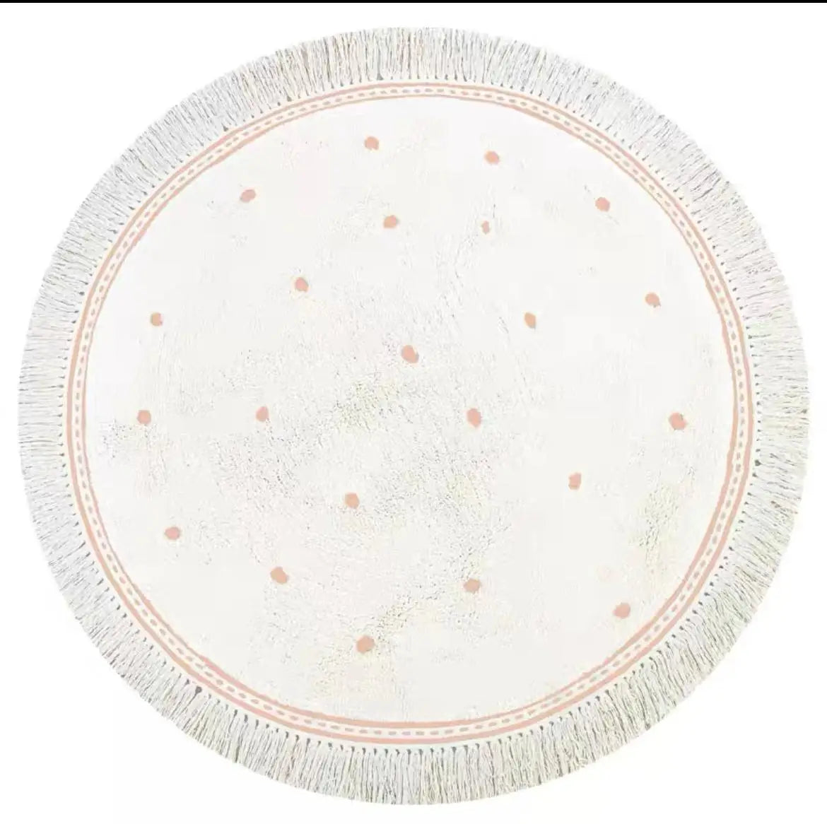 Navak Carpet Exclusive Picks Sommer-Ins-Fußmatten, runde französische Schlafzimmer-Fußmatten, Kinderzimmer-Sofa, Couchtisch, Garderobenmatte, Heimdekoration