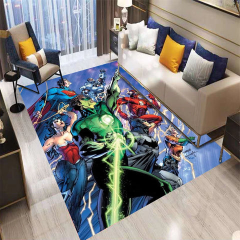 Navak Carpet Daily Picks Disney Superheld Marvel Avengers Cartoon Teppich Teppich für Schlafzimmer Wohnzimmer Home Sofa Dekoration Kinder Bodenmatte