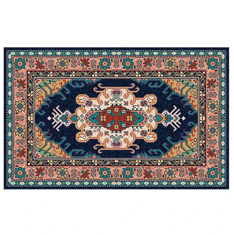 Navak-Teppich, Retro-Teppiche im ethnischen Stil für Wohnzimmer, Persien, Schlafzimmer, Dekoration, rutschfest, waschbar, Veranda-Bodenmatte, Esszimmer-Lounge-Teppich