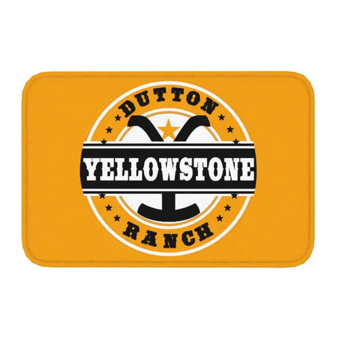 Navak Carpet Yellowstone Fußmatte für die Vordertür, rutschfest, für den Innenbereich, schnelltrocknend, Dutton Ranch, Fußmatte, für Küche, Balkon, Eingangsbereich, Teppich