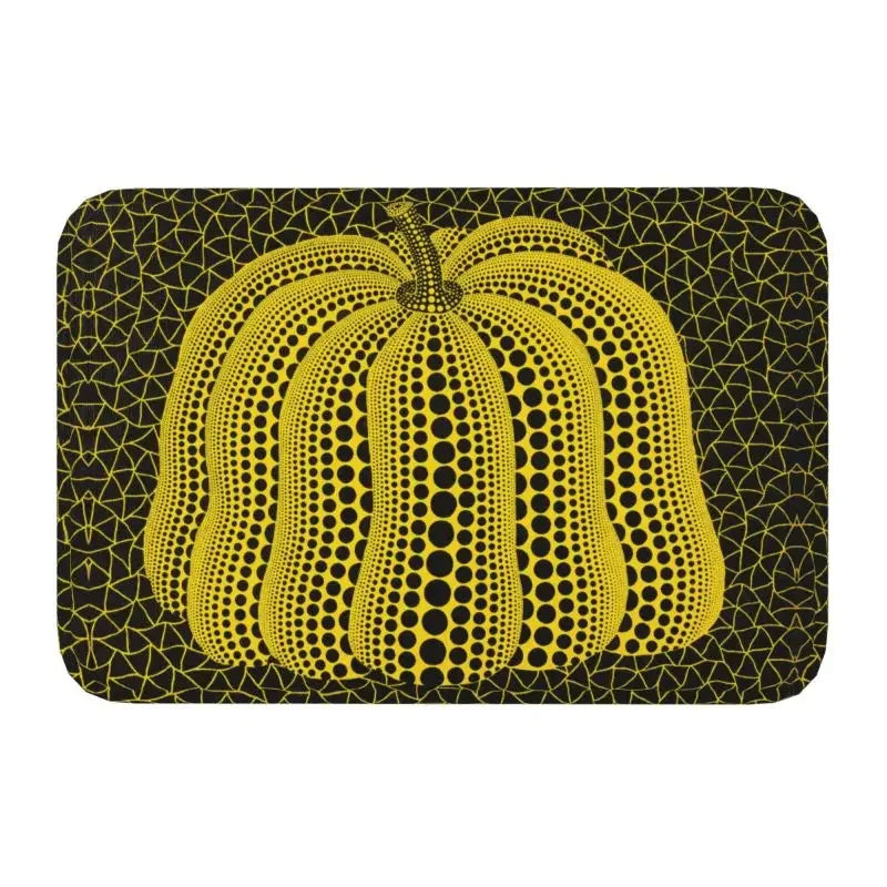 Navak Carpet Custom Yayoi Kusama Abstrakte Malerei Fußmatte Rutschfeste Eingangsbereich Badezimmer Küche Tür Bodenmatte Garage Teppich Fußpolster