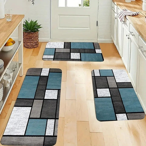Navak Carpet 1PC Küchenteppich mit Charaktermuster, rutschfeste Fußmatten für Zuhause, Pop-Design, Badezimmerteppiche, Badematte, Teppich für Waschbecken, Wäschedekor