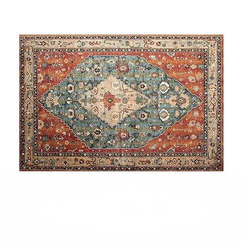 Navak Teppich KristallsamtteppichBohemian Muster Dekorativer Wohnzimmerteppich Tribal Style Marokkanischer Luxus Persischer Schlafzimmerteppich Geometrisch A