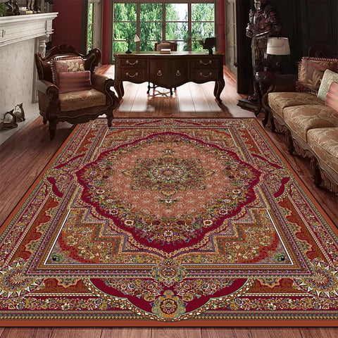 Navak-Teppich, klassischer Luxus-Teppich im persischen Stil, eleganter, waschbarer Teppich für Wohnzimmer, Schlafzimmer, anspruchsvolle Heimdekoration, Bodenmatte, Küchenmatte