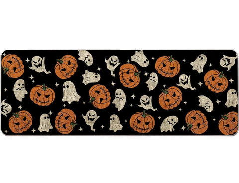 Navak Teppich Halloween Eingangs-Fußmatte Outdoor-Teppich Rutschfester und verschleißfester Teppichläufer Teppiche Rutschfeste Fußmatten für die Heimdekoration 러그
