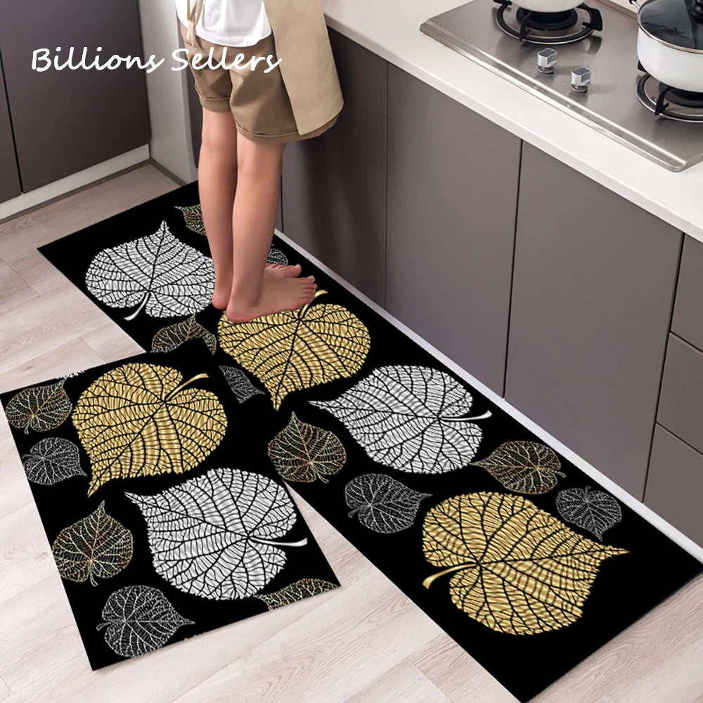Navak Teppich Saugfähiger Küchenteppich Rutschfeste Bodenmatte Absorbiert Öl Küche Langer Bereich Teppich Schlafzimmer Teppich Eingang Fußmatte Home Decor Zimmer Tapis