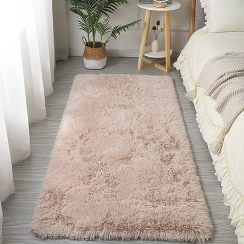 Navak Teppich, Nachttischteppiche für Kinderzimmer, süßer Mädchenboden, weiche Matte, Wohnzimmerdekoration, weiß, flauschig, groß, rosa, für Kinder, Schlafzimmerteppich