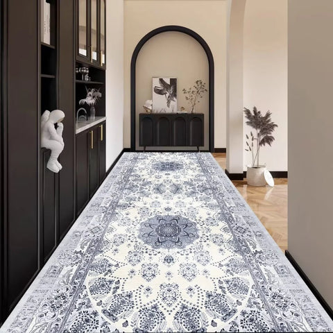 Navak Carpet Persian Corridor Carpet Retro Decoration Home Hall Passageway Runner Rug Non-slip Stairway Carpets Customizable Luxury Aisle Mat
