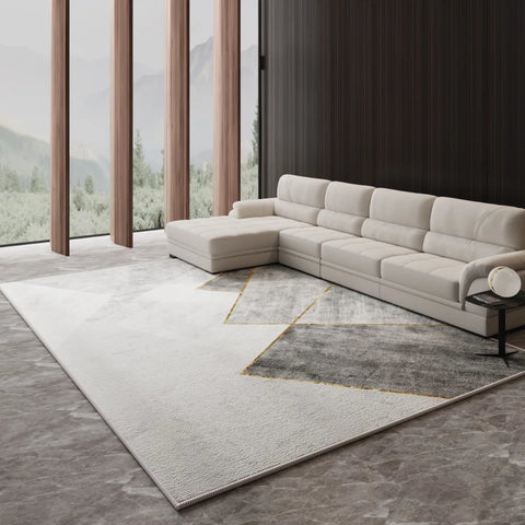 Navak Carpet Nordic Light Luxus-Teppich – Großer Wohnzimmerteppich | Für unter Sofa und Couchtisch, Schlafzimmer- und Lounge-Dekor