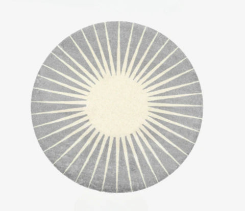 Navak Teppich, moderner Stil, Teppiche für Wohnzimmer, Zuhause, flauschige, weiche Bodenmatte, dicke, rutschfeste Schlafzimmerdekoration, runder Teppich, waschbarer Lounge-Teppich